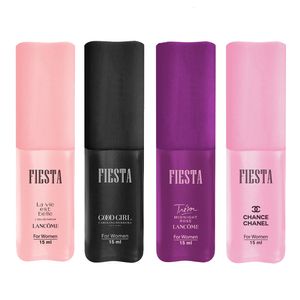 عطر جیبی زنانه فیستا مدل alpha حجم 15 میلی لیتر مجموعه 4 عددی